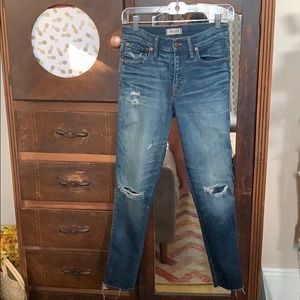 Madewell 9 inch high riser skinny skinny